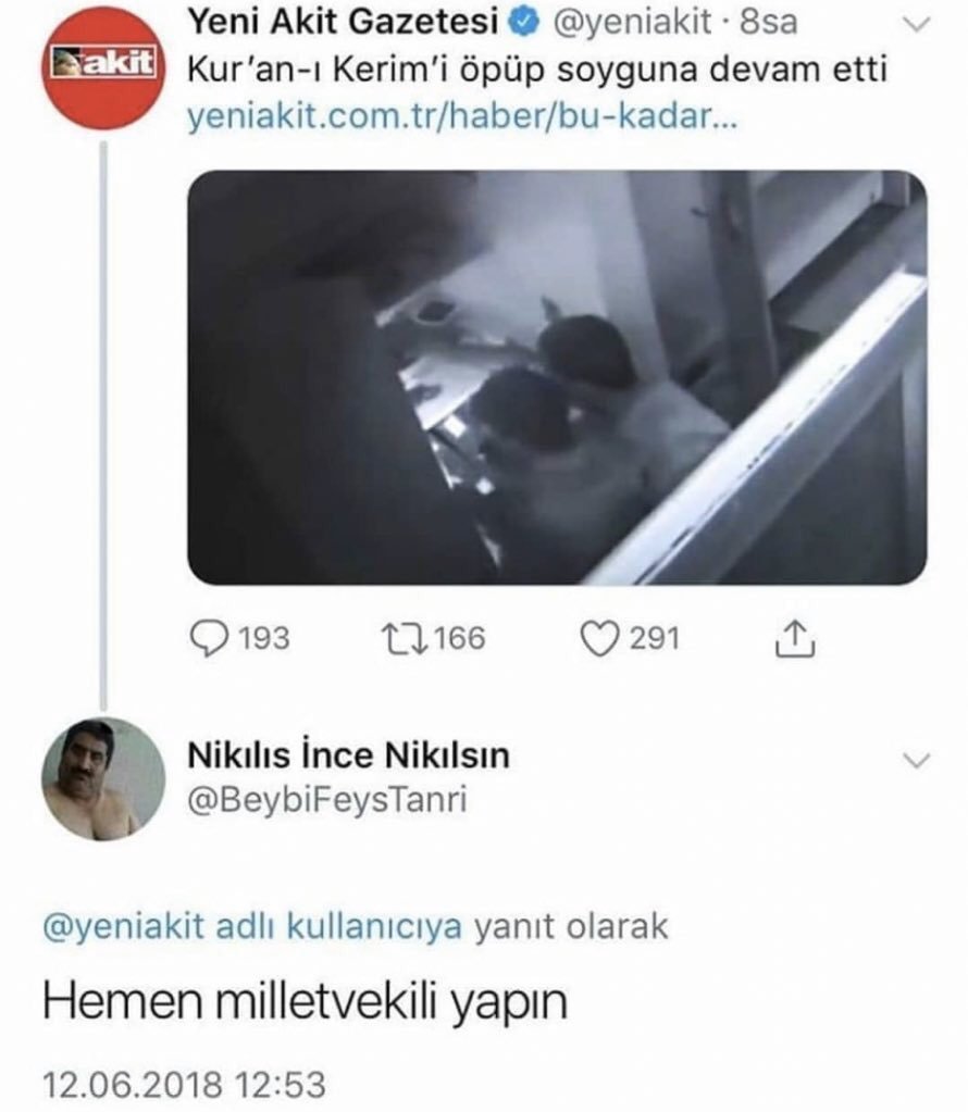 Yeni Akit Gazetesi...