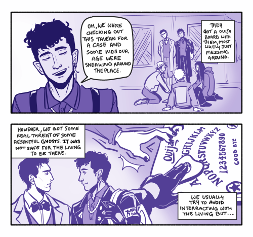 A Comic About That One Ouija Board They Have Underneath All Their Clue Boards.