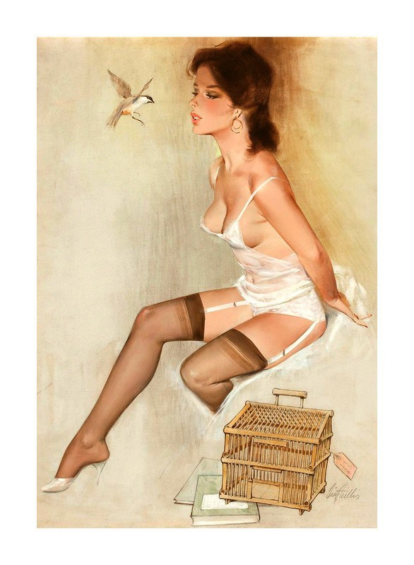 artbeautypaintings:  Freedom - Fritz Willis