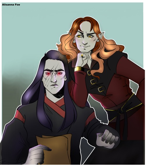 Melkor and Sauron : > I Draw them for the first time. Okay, this isn’t the most original de