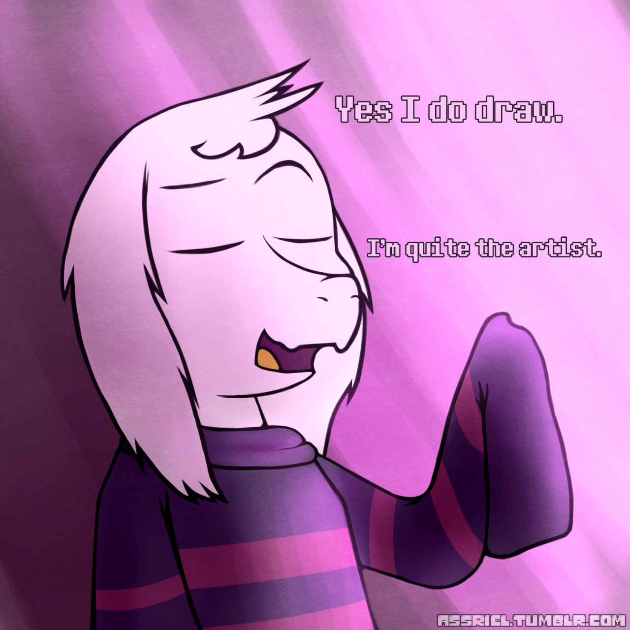 assriel:Let it be known: he wants to wear a dress (Answer #8)&gt;w&lt;!