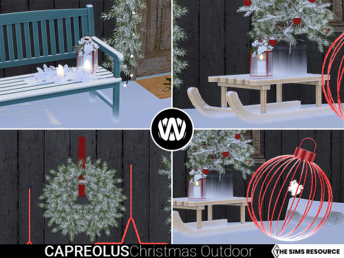 Capreolus Christmas Outdoor DecorationsDownload at TSR