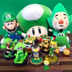 nintendo:  These guys are always ready for #StPatricksDay! Who’s your favorite green wearing Nintendo character?