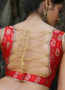 Designer saree blouse design