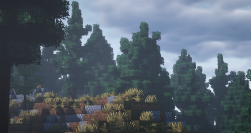 ~Umber Canyon~Somewhat similar to the other forests I’ve made before but this one’s based off of the