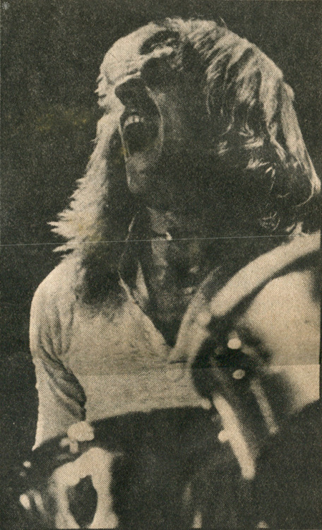 thegroovyarchives:Alan WhiteFrom the June 7th, 1973 issue of Rolling Stone Magazine.