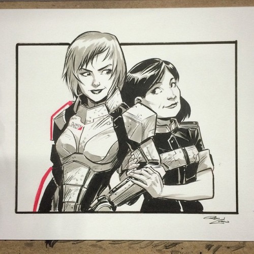 Sex rondanchan:  Femshep and Samantha Traynor pictures