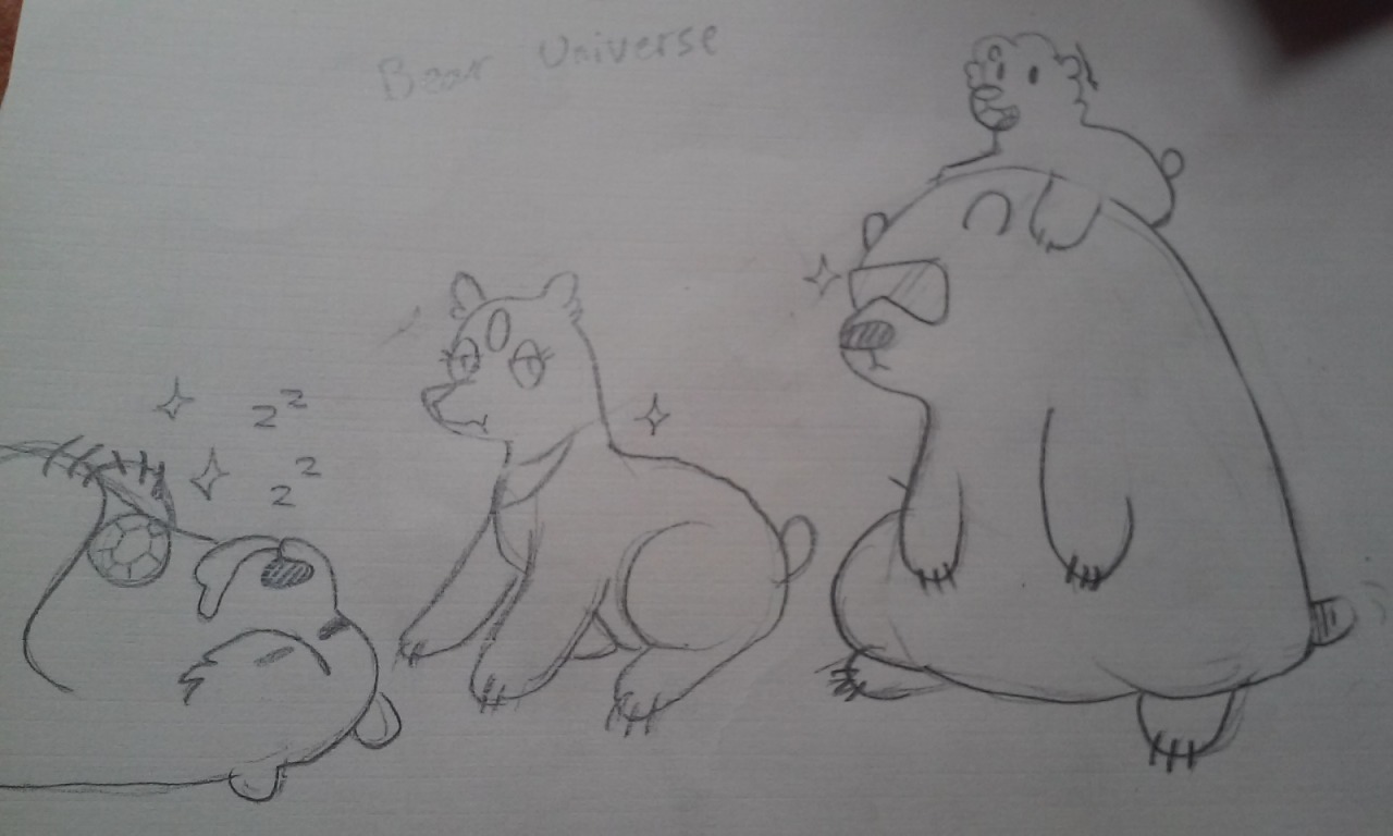 ragingrexasaurus:  Bear universe  OH HECK YEAH, SU BEARS!!!!