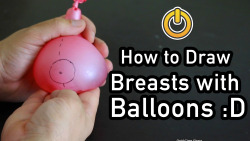 Reiquintero:  New Video Tutorial How To Draw Breast With Balloons Is Out Free On