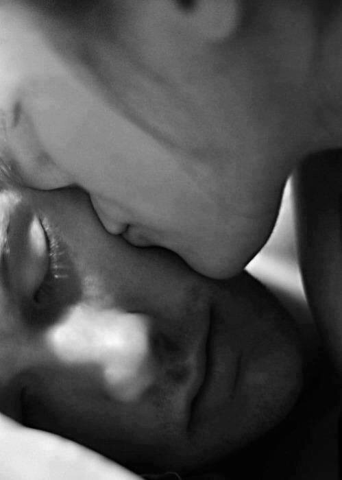 The tenderness and affection that is a gentle kiss on your face.  I love our tender
