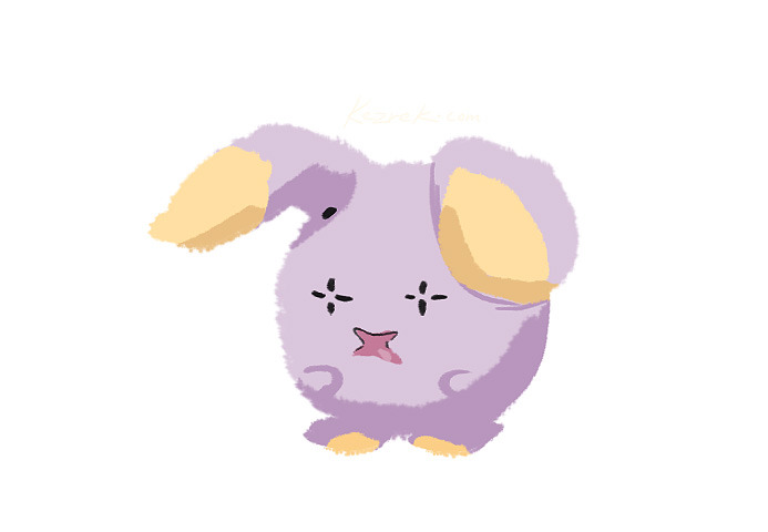 kezrekade:  &ldquo;What if Whismur’s eyes were actually the black dots beneath