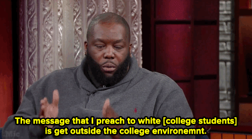 blackourstory:  micdotcom:  micdotcom:  Watch: Killer Mike then gives one change-maker
