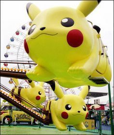 retrogamingblog:  Poké  Park that opened in Japan in 2005  