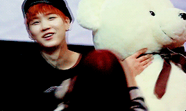 Yoongi + Plushies