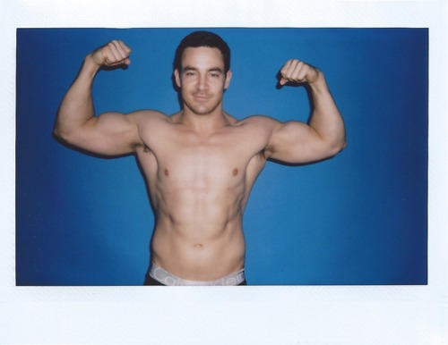 lifeloveandart: Chris Rockway Flexing by Jeremy Lucido