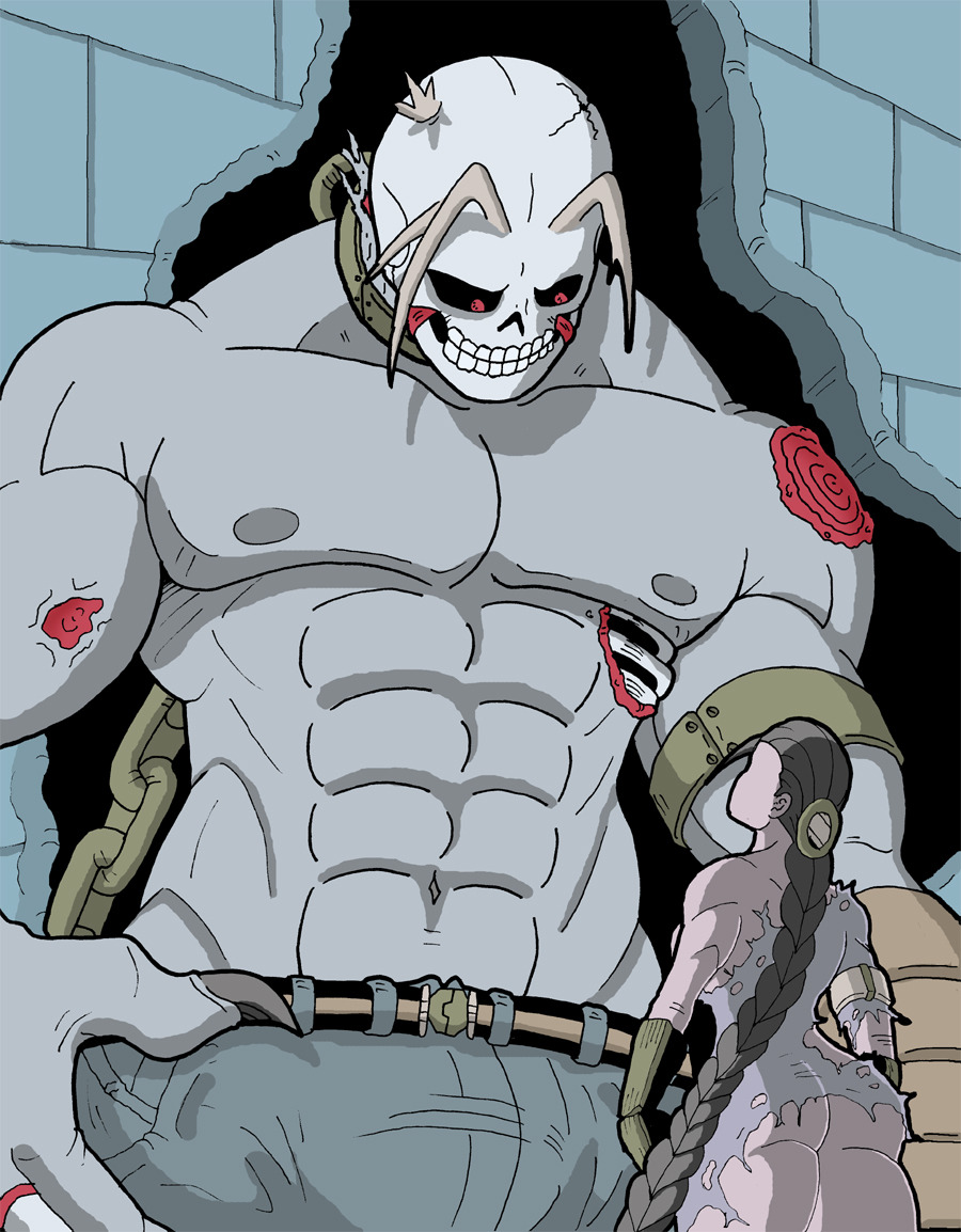 hombreblanconsfw:  Hammered - the first hentai comic I ever drew (concludes tomorrow).