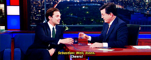 sassyfassbender:   Sebastian Stan Loves Space (And Tequila) As Much As Stephen.  