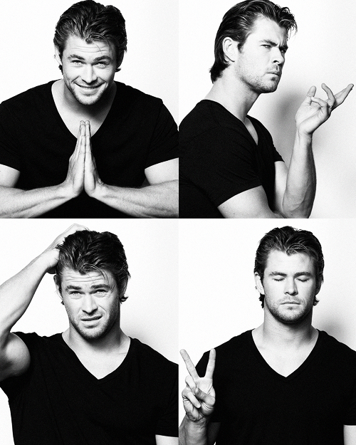  Chris Hemsworth photographed for Flaunt Magazine in Los Angeles, California on February 10, 2011.