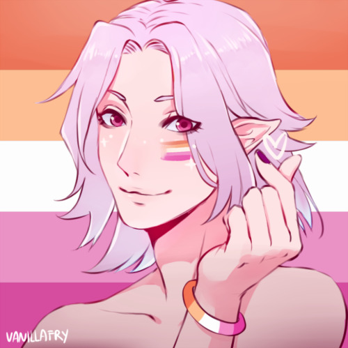 walks to Pride ️‍a month late with a cup of OCs and their flags &gt;_&gt;(just cus I’m paranoid plea