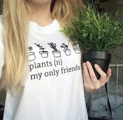 hioliverla-cnbfan:  Plants are friends Option One Option Two   