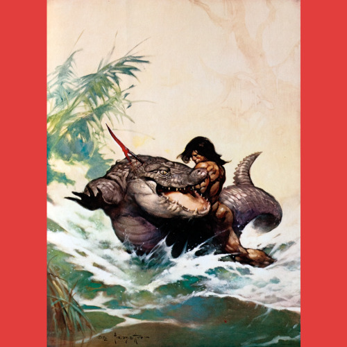 So this Frazetta guy can really paint, huh? This is Frank Frazetta: Book Two (1977). When I posted t