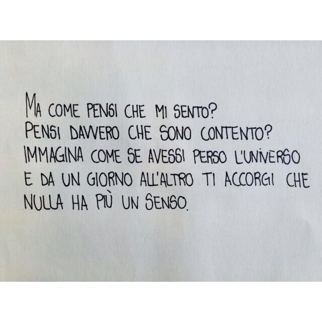 anormalguywithabnormalmind:&ldquo;Ma come pensi che mi senta?Pensi davvero che