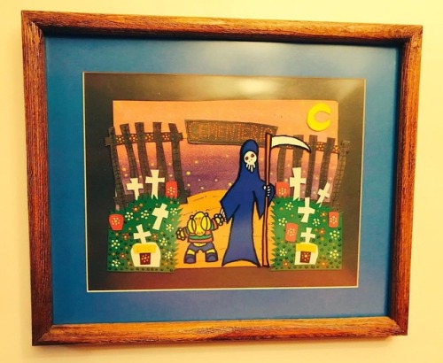 mexopolis: In their house in Tijuana on the kitchen table wall, my parents have a 1995 framed cell f