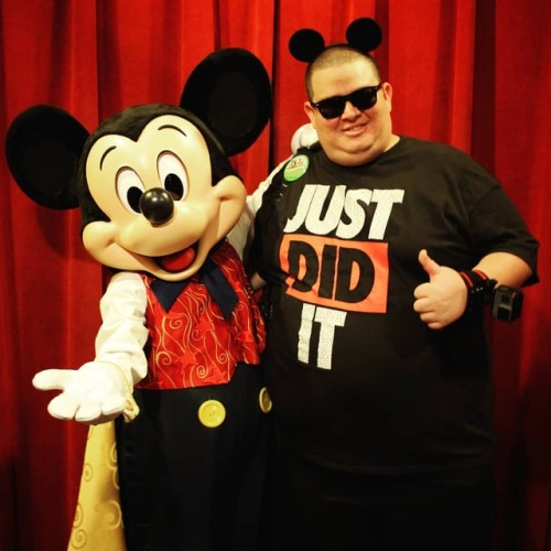 With the owner of the place #MickeyMouse #Disney (en Disney’s Magic Kingdom) https://www.insta