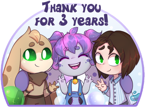 It’s been 3 years since I founded a group for my species! ☆*:.｡.o(≧▽≦)o.｡.:*☆ The wonderful 3 