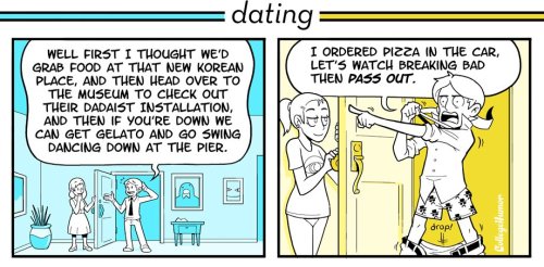 tastefullyoffensive:  Single vs. Relationship by Caldwell Tanner [collegehumor] 