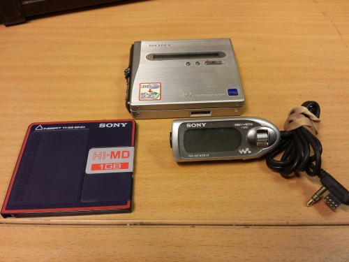 Sony MZ-NH1 Portable Minidisc Player, 2004