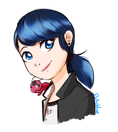 Marinette and Tikki doodle