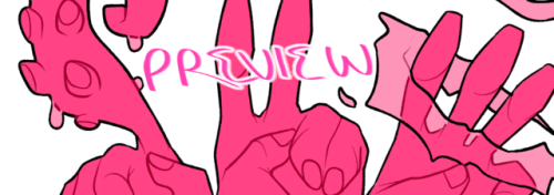 palliris:previews for the merch i ended up completing for my zine, @bigthreesomezine!! a print, the 