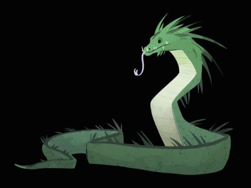 dailycatdrawings:
“663: Basilisk (Fantasy beast Week, Day 3)
”