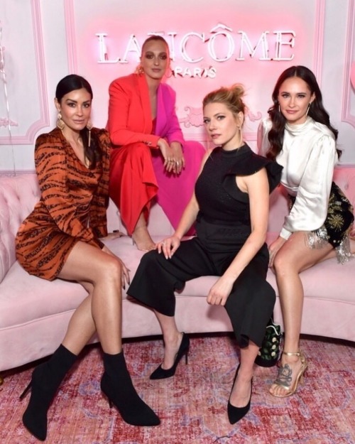 Part of the female Vikings cast at a Vanity Fair event