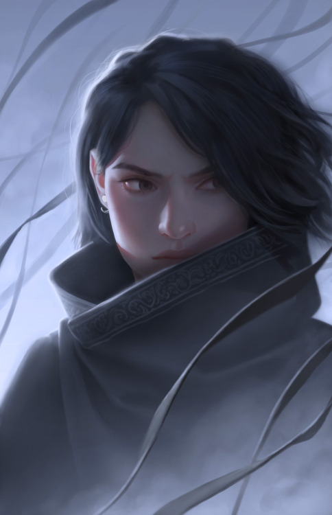 monthofloveart:The Ascendant Warrior by Miranda Meeks, for the “Heroes” challenge from M
