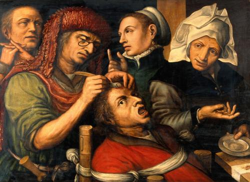 An Operation For Stone In The Head (allegorical Scene Referring To The Subduction Of Folly (madness)