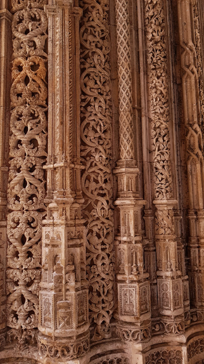  Batalha Monastery, Portugal.  Unfinished Chapels 