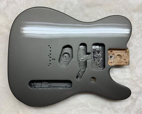 This probably my favorite charcoal color. We painted this Telecaster for a customer in the color Fen
