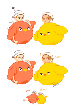 moriko9394:  Chickai and Chicsehun. 