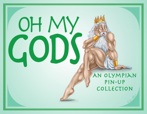 doodbog:  Greek Gods, pinup style. (Follow-up to the Norse God pinup collection, Dat Ás. Also on DeviantArt and Etsy)