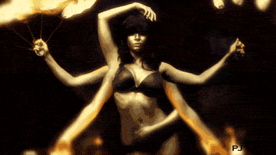 pjwood:  Rebecca Crow in ‘Give a Fuck’ by Mr Faiz feat. Bilzar Rebecca starts