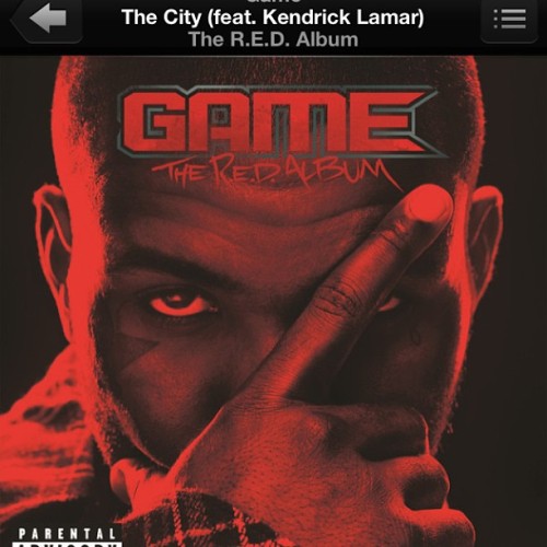 I’m sick of motherfuckers talking about “the West died” Can’t you hear my heart beating? That’s the motherfuckin West side, you test me, you test God. #game #topfivedeadoralive #theredalbum #thecity #kendricklamar #classic