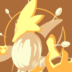 kiwiburrr:  Day 12: Favorite mega evolution I draw mega ray a lot too so have the ultimate ice cream scooper  