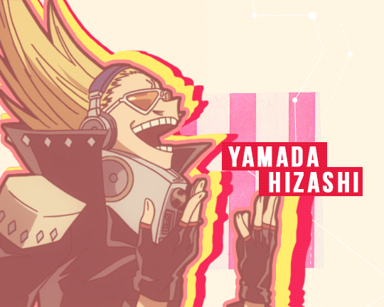 You Guys Seemed To Like My Aizawa Graphic, So I Made One For Mic, Too