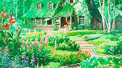 notdisneys:ghibli week: day four - favourite scenery↳ Skys are clearing up thanks to a high pressure