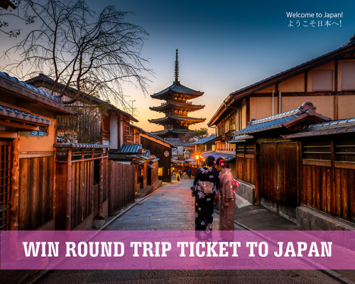 japanesefoodie - GIVEAWAY - Win Round Trip Ticket to Japan...