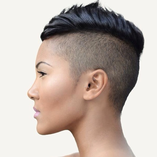 Natural mohawk hairstyles black women