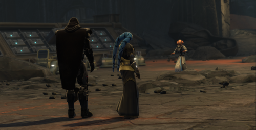 Nothin’ to see here. Just two ex-slave twi’lek out saving the Empire.