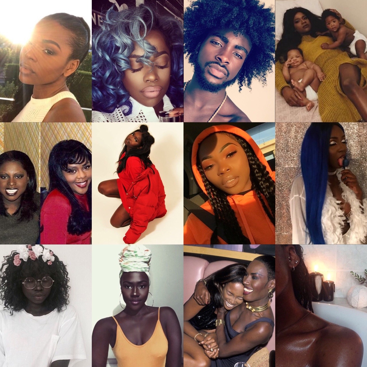 hypnotic-flow: hi-imkingdavid:  kimreesesdaughter:   Dark Skin Appreciation Day🍫🌻